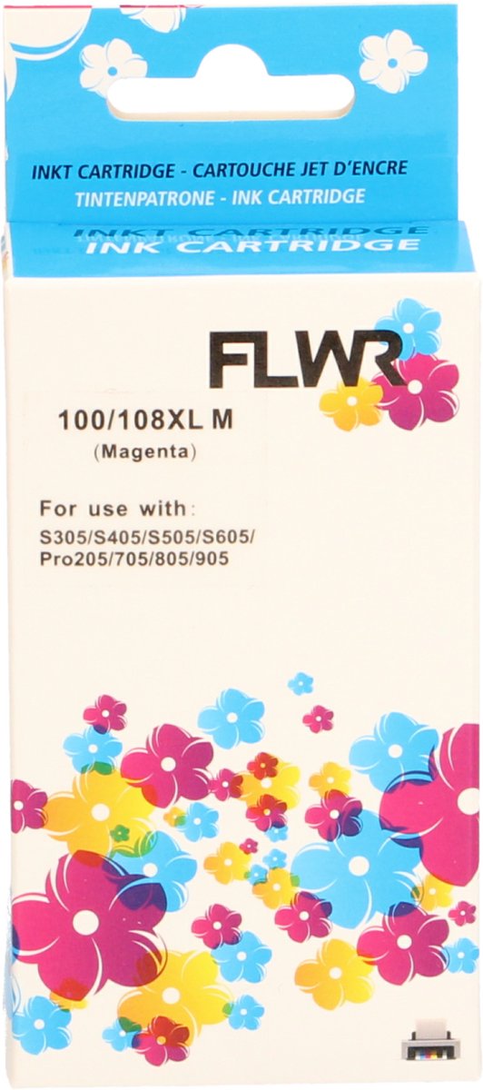 FLWR - Cartridges / Lexmark 100XL / magenta / Geschikt voor Lexmark