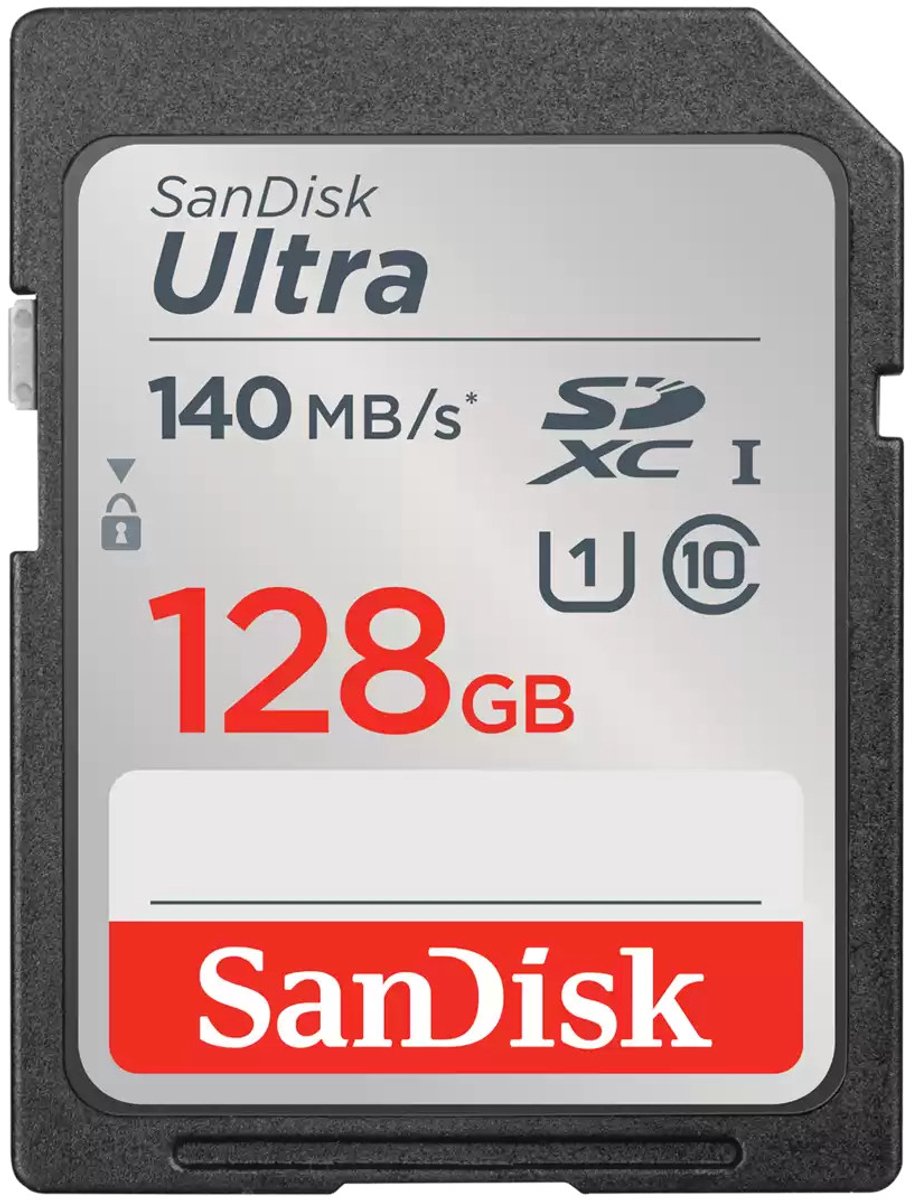 SanDisk SDXC Ultra 128GB 140mb/s