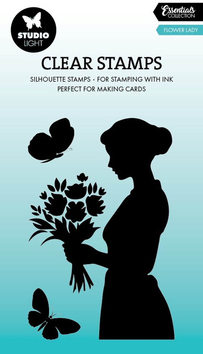 Clear stamps Flower lady - Essentials nr. 788