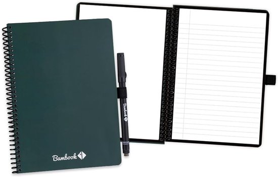 Notitieboekje A4 | Uitwisbaar | Met pen | 20 vellen