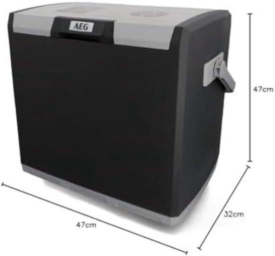 N.lux - Elektrische koelbox / 12 en 230 volt / Auto / 28 Liter / Camping / Reizen van N.lux — afbeelding 3