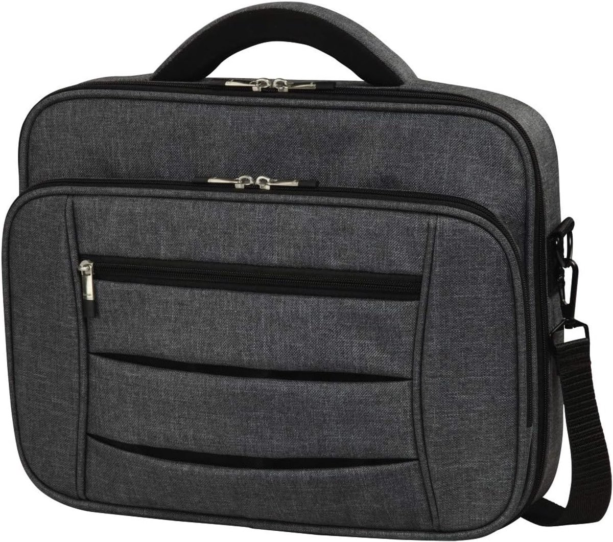 Notebooktas tot 44 cm (17,3 inch) - Robuuste en slimme laptopbescherming - Grijs