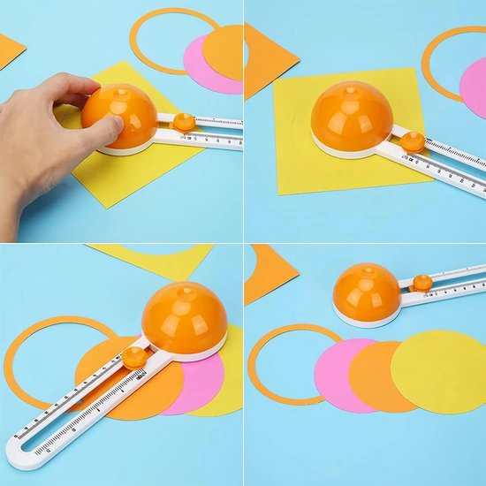 360 graden cirkelvormige snijgereedschap, creatieve doe-het-zelf