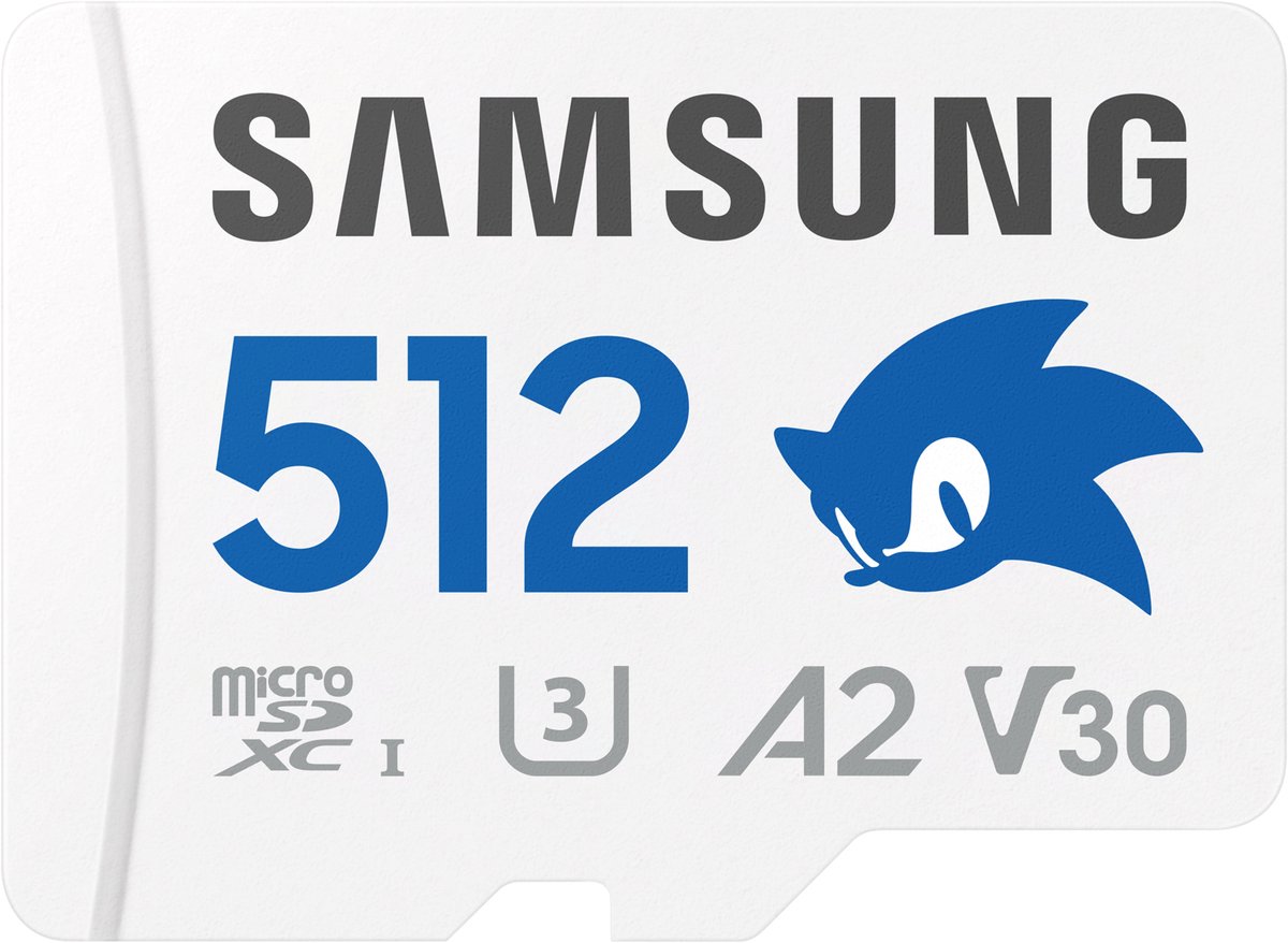 Samsung Sonic the Hedgehog™ PRO Plus - microSD Card - 512GB
