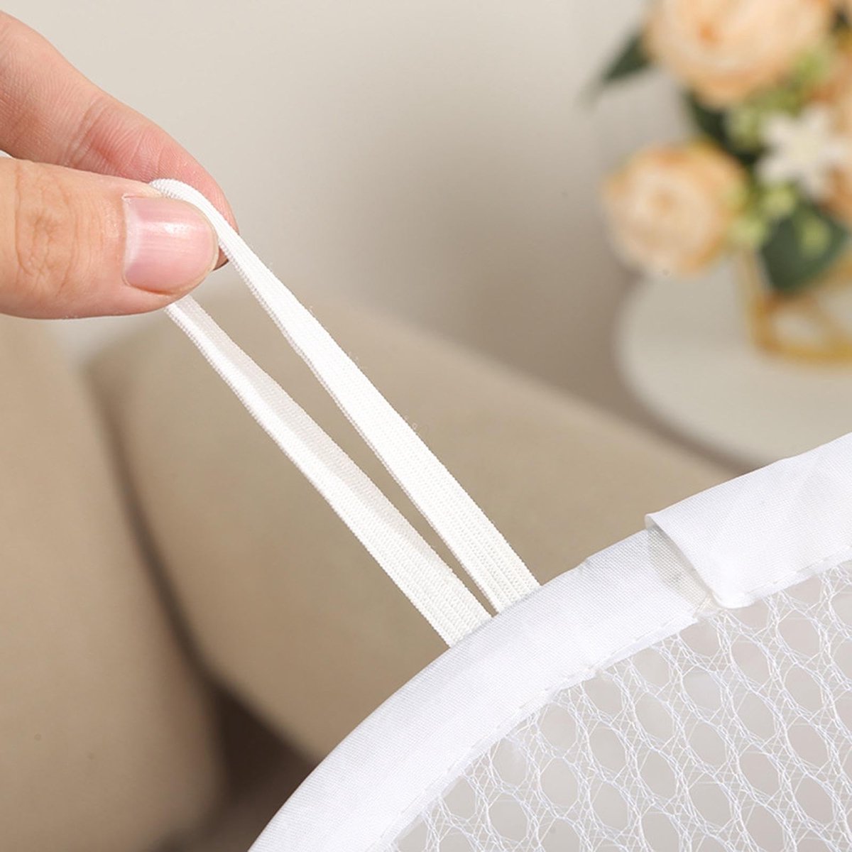 Senza Marchio Pop Up Laundry Hamper Opvouwbare kleding sneakers Mesh Laundry Sneaker Design en duurzame constructie voor eenvoudige opslag efficiënte organisatie en ruimte besparing oplossingen