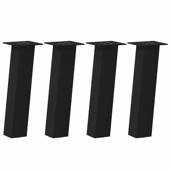 Metalen meubelpoten set van 4 28 inch 40 inch stalen