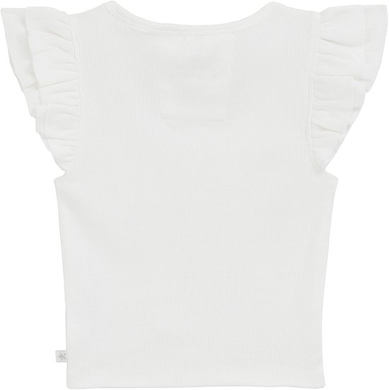 WE Fashion Filles - T-shirt court avec volants