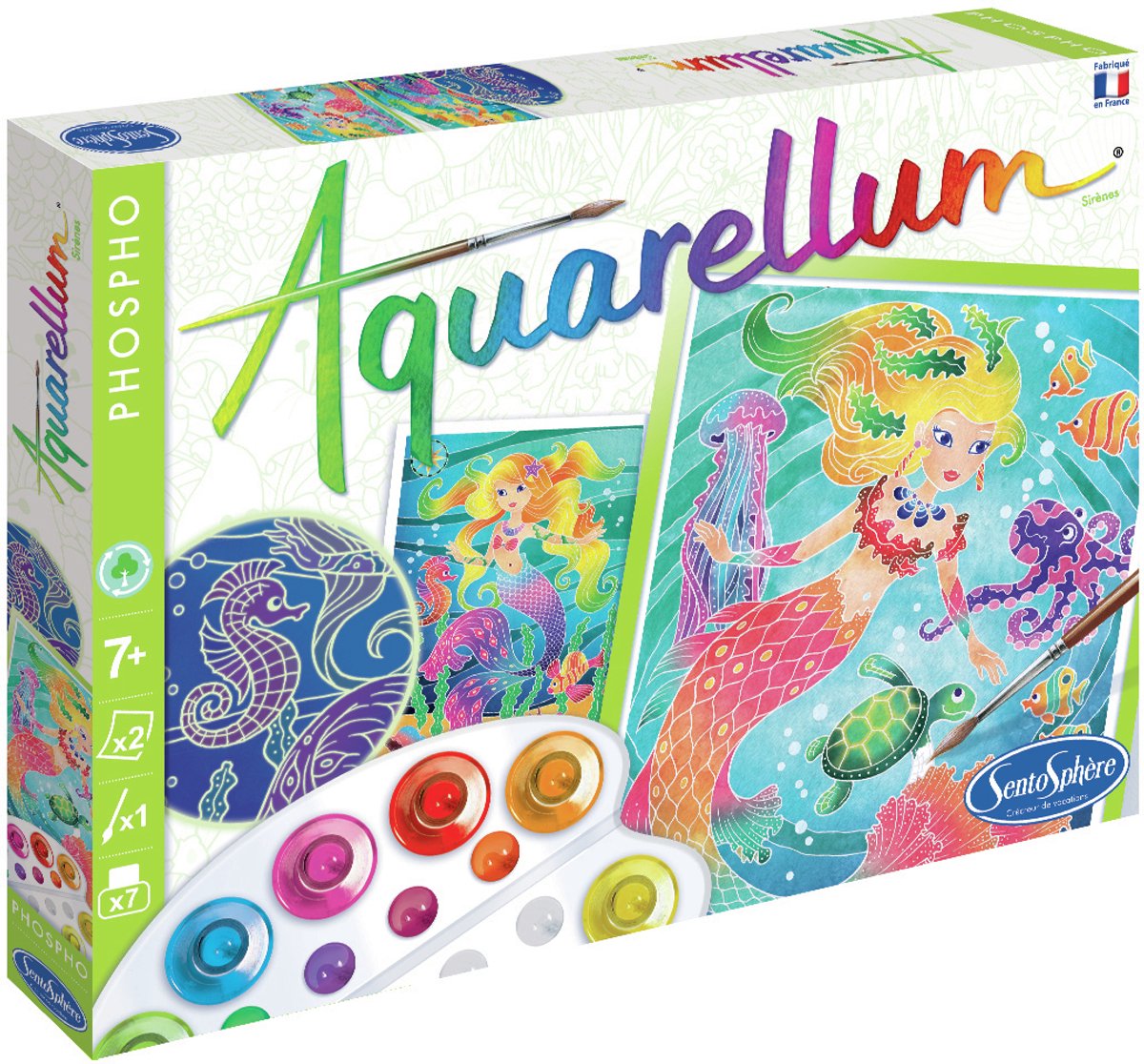 SentoSphère Aquarellum Fosfor Zeemeerminnen