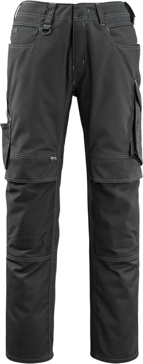 Mascot Unique Broek met kniezakken 12479-203 - Zwart - C50 - 82