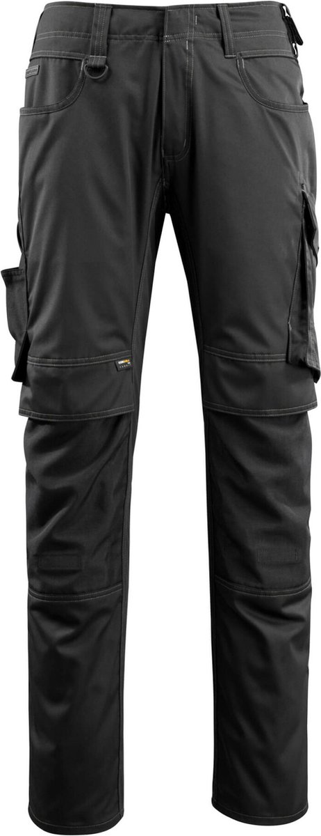 Mascot Unique Broek met kniezakken 16079-230 - Zwart - C47 - 82