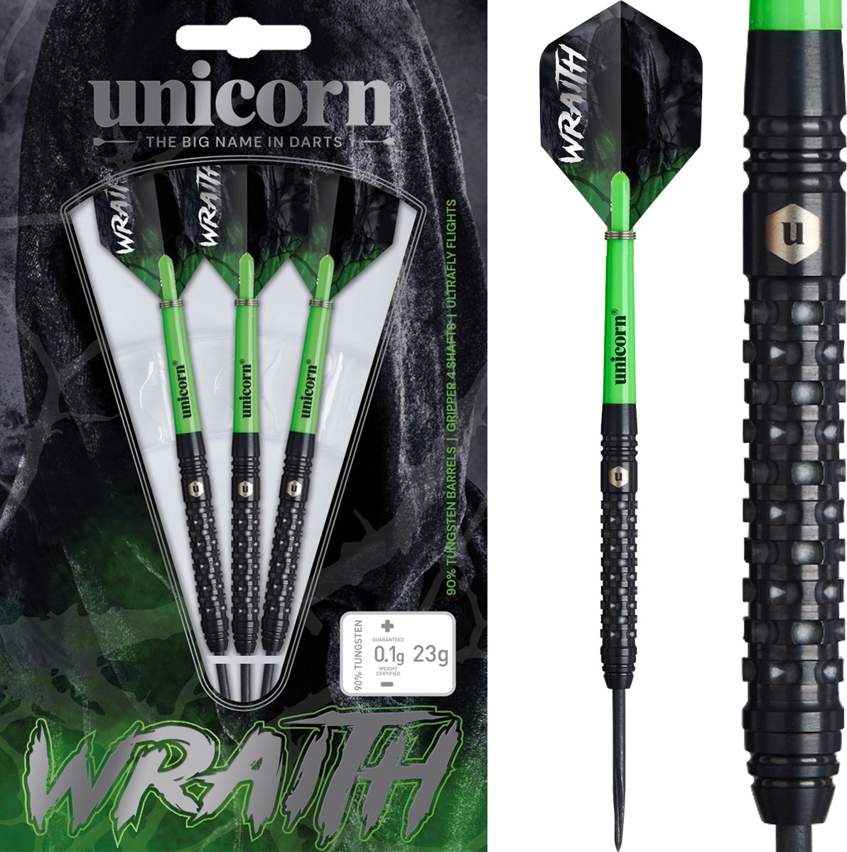 Unicorn Wraith 90% - Dartpijlen 23 Gram