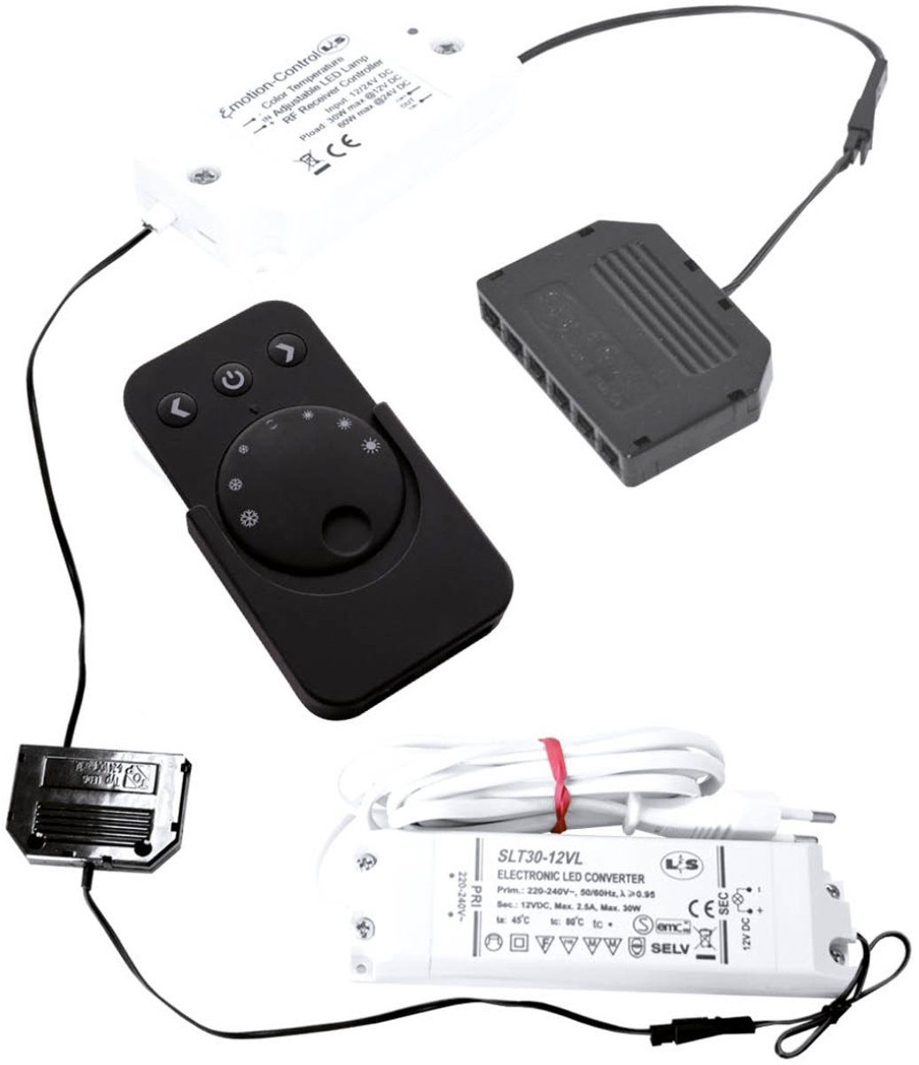LED 12V Emotion Trafo Dimmerset 60W kleur Wit