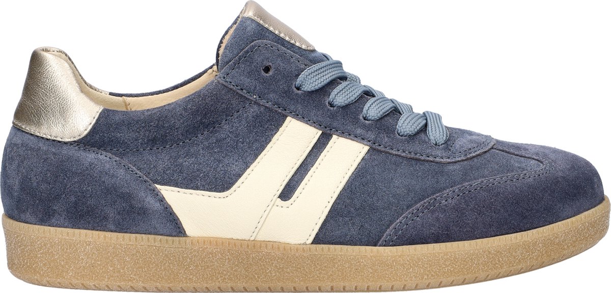 Gabor Suede Dames Sneaker - Blauw