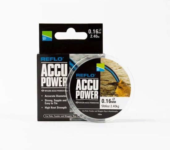 PUISSANCE DE LA BATTERIE Preston 0,12 MM