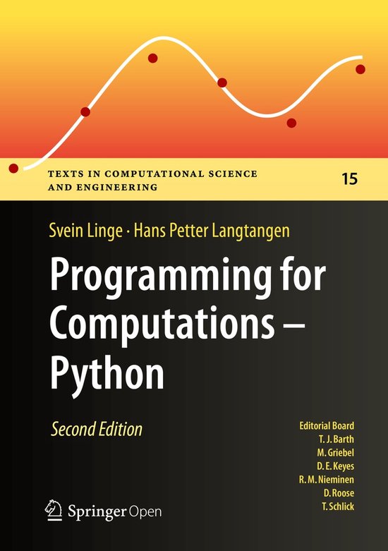 Programming for Computations Python - cover