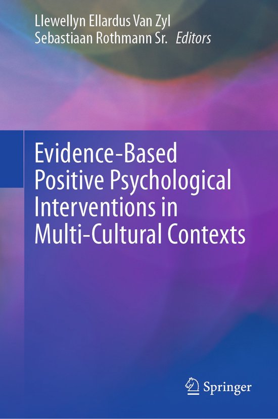 Evidence Based Positive Psychological Interventions in Multi ... - cover