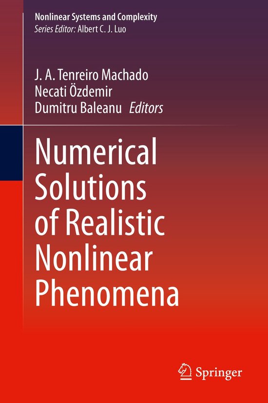 Nonlinear Systems and Complexity31- Numerical Solutions of R ... - cover