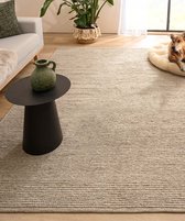 Tapis en laine - Narvik gris clair 240x340 cm