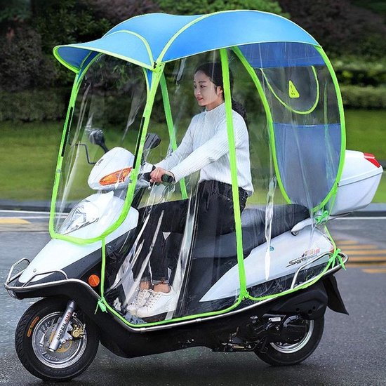 Parapluie universel étanche pour moto et scooter, pour le soleil et la pluie