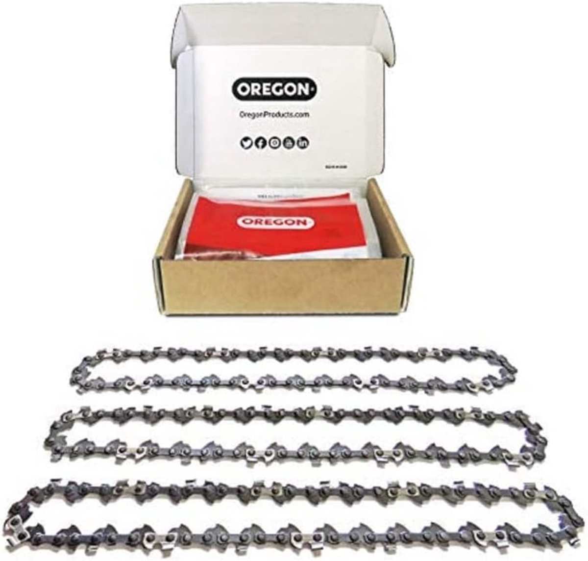 Set van 3 kettingzagen voor 14" (35 cm) met lage kickback 3/8" LP - Voor Stihl en meer