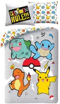 Pokemon Dekbedovertrek - 140 x 200 + 60 x 70cm