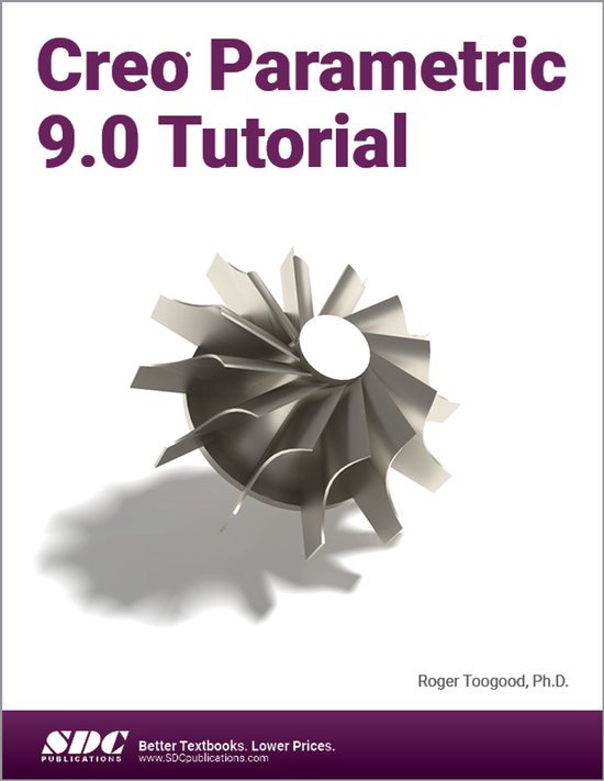 Creo Parametric 9.0 Tutorial - cover