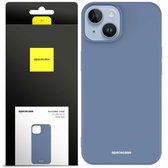 Spacecase Case Siliconen Hoesje Voor Iphone 14 Blauw