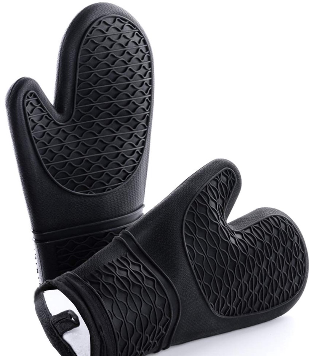 My Ninki ® Veiligheid en Comfort: Hittebestendige Siliconen Ovenhandschoenen voor Koken en Bakken