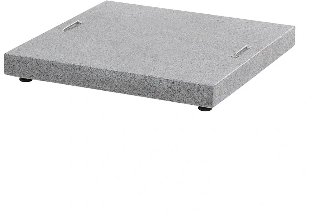 4 Seasons Outdoor Pied de parasol en granit 125 kg - finition flammée