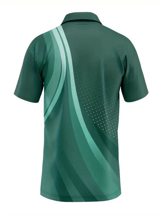 Nivard Golf Shirt Heren - T-shirt - Golfkleding - Golfen - Golf Accessoires - Polo Shirt - Groen - Maat L van Nivard — afbeelding 3