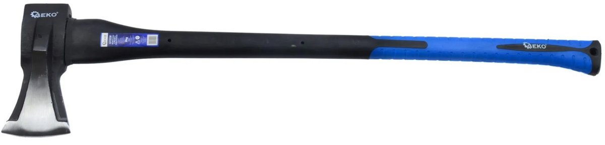 GEKO Houtkloofbijl - 3-staps injectie - Glasvezel handvat - 2 kg