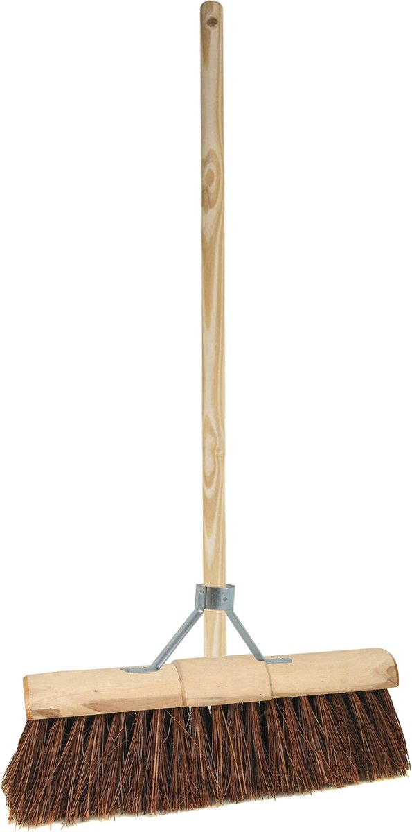 Goedkoopste Betra Buitenbezem - FSC hout - natuurvezel - 45 x 130 cm - tuinbezem