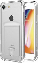 Shock case met pashouder geschikt voor Apple iPhone 6 / 6s