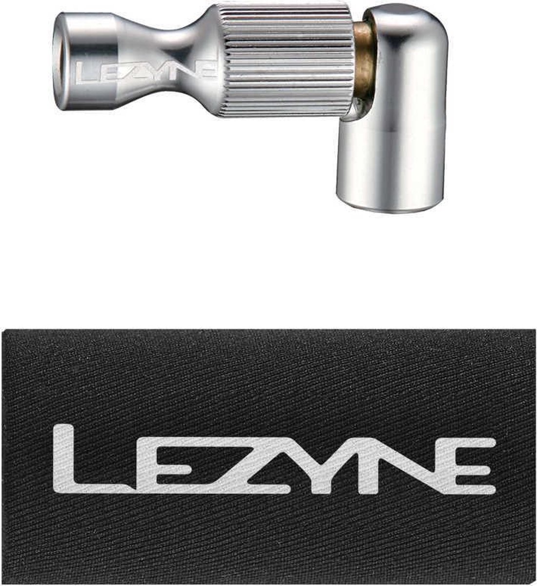 Lezyne Trigger Drive Co2 Head Zilver/Hi Gloss