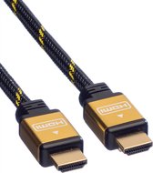 ROLINE GOLD HDMI HighSpeed Kabel met Ethernet, M-M, 1 m