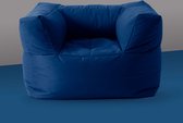 Lumaland Modular Zitzak fauteuil modulaire zitmeubelen donkerblauw | 96*72*70 | 400l