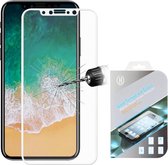 FULL COVER iPhone X tempered glass screenprotector  wit