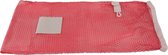 Premium wasnet 40x60 cm - Met knoopsluiting - Rood