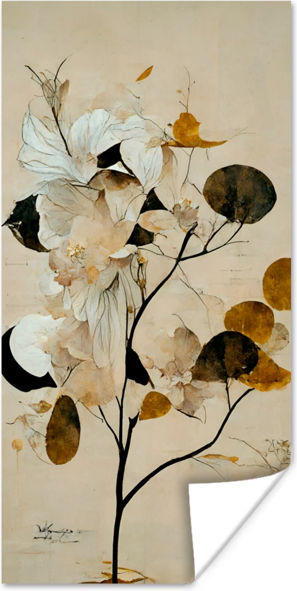 Bloemen - Bladeren - Boom - Pastel