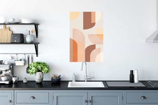 Patron d'affiche - Art - Couleurs - Abstrait - 40x60 cm