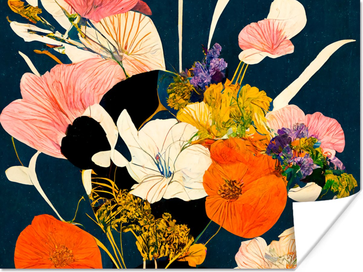 Bloemen - Vaas - Schilderij - Planten