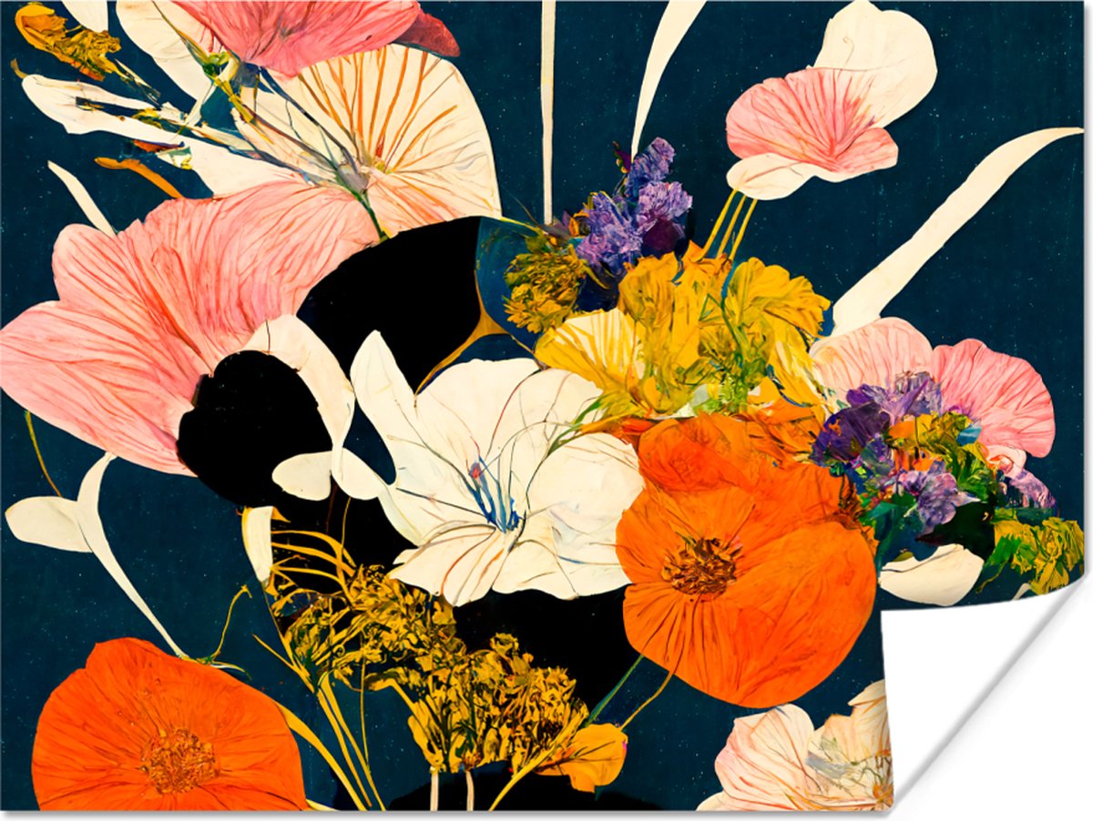 Bloemen - Vaas - Schilderij - Planten