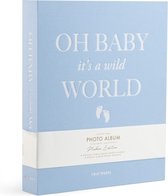Printworks Fotoalbum - Baby it's a Wild World - Blauw