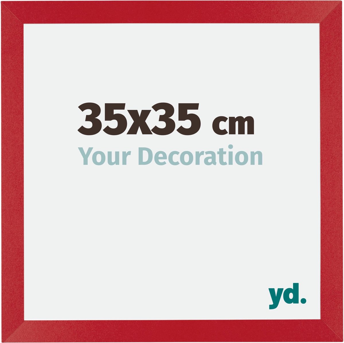 yd. Your Decoration - Fotolijst 35x35 cm - MDF - Rood - Mura