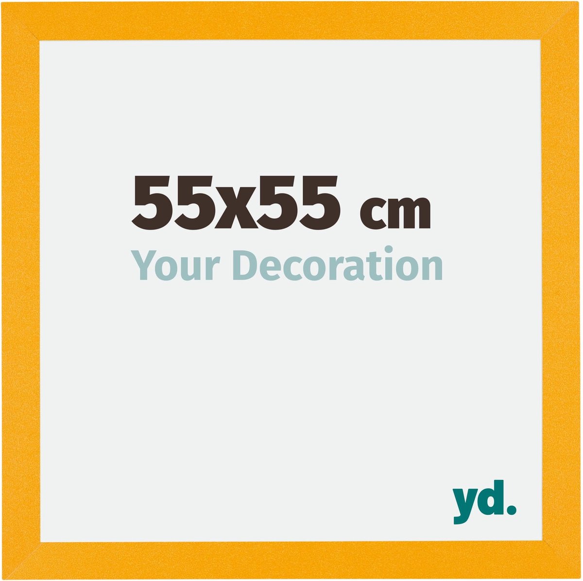 Your Decoration - Fotolijst 55x55 cm - MDF - Geel - Mura