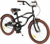 2Cycle Cruiser - Kinderfiets - 20 inch - Mat-Zwart -Jongensfiets - 20 inch fiets