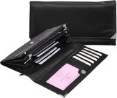 dR Amsterdam Damesportemonnee  - Toronto - Black