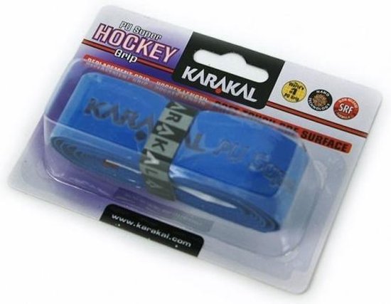karakal grips - 2 stuks - wit en blauw - Karakal