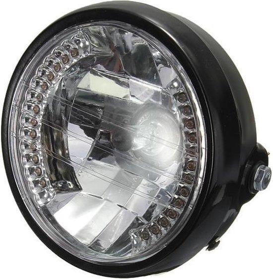 7 inch H4 35W Motor Halogeen Koplamp Met LED Turn Signal | bol