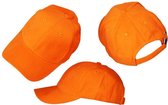 Basic Blanco Pet Oranje 3 Stuks